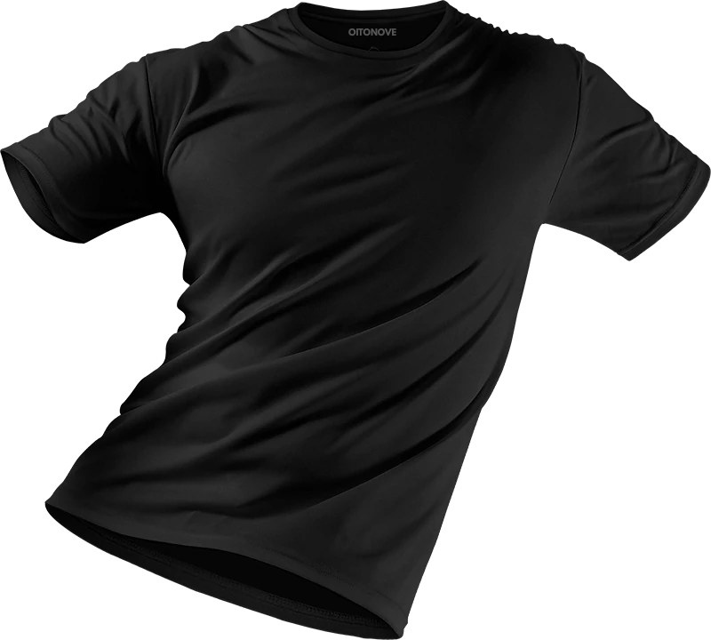 Camiseta OITONOVE — algodão 100% puro.