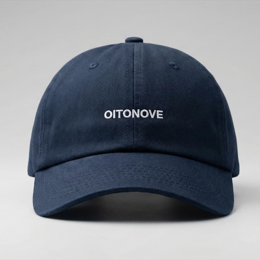 Boné Essencial Navy — incluído no Kit OITONOVE